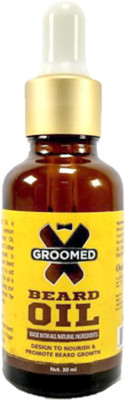 

GROOMED BEARD OIL WITH ALL NATURAL INGREDIENTS Hair Oil(30 ml)