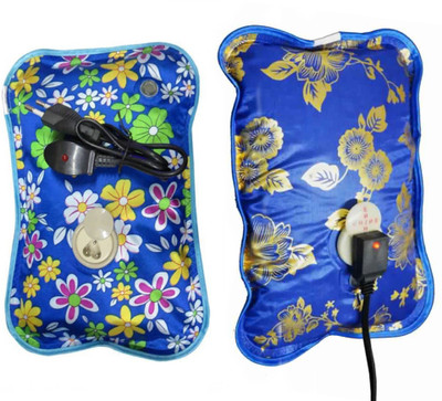 

saioni Best Quality Pain Relief 2 Pack Combo of Electric 1 L Hot Water Bag(Multicolor)