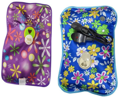 

saioni 2 Piece Combo Electric 1 L Hot Water Bag(Multicolor)