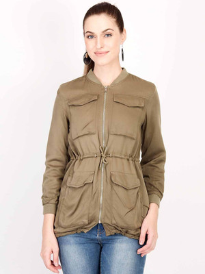 KOTTY Full Sleeve Solid Women Jacket