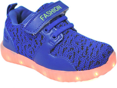 

FEETWELL Boys Velcro Sneakers(Blue