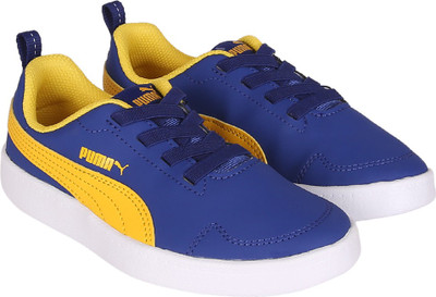 

Puma Boys & Girls Lace Sneakers(Blue, Sodalite blue-spectra yellow- white
