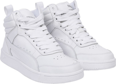 Puma Boys Lace Sneakers(White, White- white