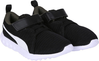 

Puma Boys & Girls Velcro Sneakers(Black, Black-forest night- white