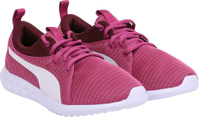 

Puma Girls Lace Sneakers(Pink, Magenta haze-fig- white