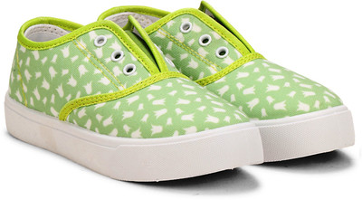 

Fuel Girls Slip on Sneakers(Green