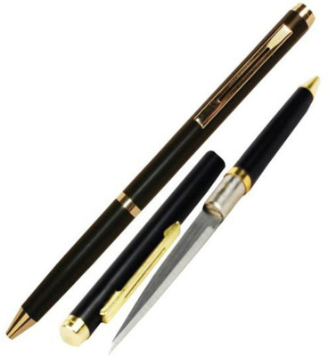 Mannat black pen knife Pocket Knife(Black)