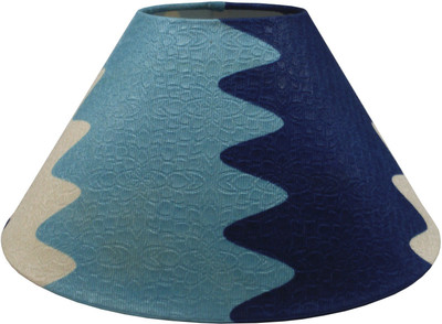 

RDC 10" Round Blue Wave Designer - B22 Holder Ring Size Table Lamps Lamp Shade(Cotton, Plastic)
