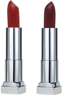 

KRAYONS SHEER MATTE LIPSTICK HOT AND BOLD SOFT CREAMY MATTE LIPSTICK, PERFECT GIFT FOR HER (SET OF 2 )(ORANGE TANGO, CHERRY MAROON)
