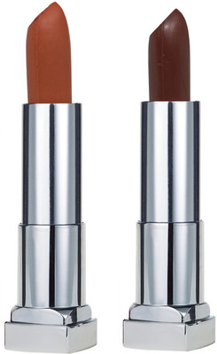 

KRAYONS SHEER MATTE LIPSTICK HOT AND BOLD SOFT CREAMY MATTE LIPSTICK, PERFECT GIFT FOR HER (SET OF 2 )(NUDE SKIN, CHOCOLATE MOCHA)