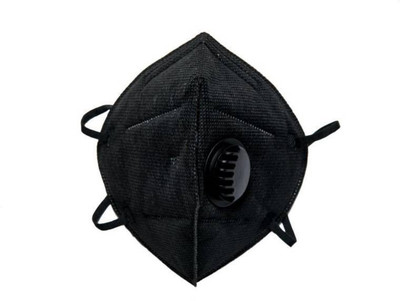 

SG Health Anti Pollution Face Mask with Activated Carbon- KN95 Filter, PM2.5 Filtration, Adjustable Nose Clip: for Men/Women PM-Black Mask