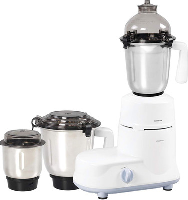 HAVELLS Marathon 750-Watt Mixer Grinder (White) 206 750 Juicer Mixer Grinder (3 Jars, White)