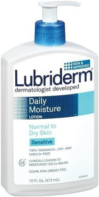 

Lubriderm Daily Moisture Lotion Normal To Dry Skin Sensitive Unisex, 16 Ounce(473.12 ml)