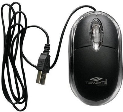 Terabyte O36 Wired Optical Gaming Mouse(USB 2.0, Black)