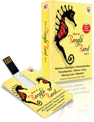 

Music Card BEST of BANGLA BAND - Vol.-1 Pendrive Standard Edition(Bengali - Lakkhichhara, Gorer Math, Anup Biswas , Antara Chowdhury, Rituparna Das , Surojit Chattopadhyay, Dibyo Mukhopadhyay, Crosswinds, Mohiner Ghoraguli, Raja, Subroto, Rituporna, Ritik