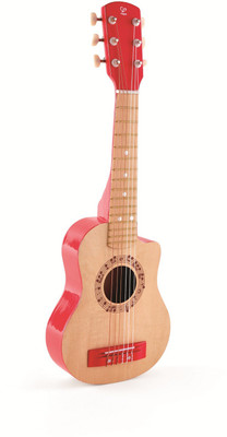 Hape Kid's Lagoon First Musical Guitar, RED(Red)
