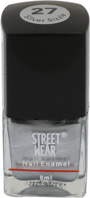 

Street Wear Nail Enamel Silver Sizzle