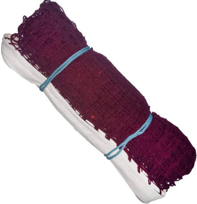 

KCRT Sports Premium Quality blue Badminton Net Badminton Net(Maroon)