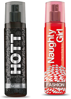 

HOTT Mens NOIR & FASHION- (Set of 2 Perfume for Couple) (135ml each) Perfume - 135 ml(For Men & Women)