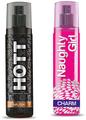 

HOTT Mens MUSK & CHROME- (Set of 2 Perfume for Couple) (135ml each) Perfume - 135 ml(For Men & Women)