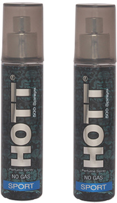 

HOTT SPORT Perfume Spray for Men Pack of 2 (60ml each) Perfume - 60 ml(For Men)
