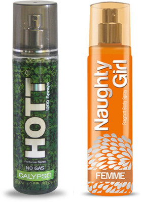 

HOTT Mens CALYPSO & FEMME- (Set of 2 Perfume for Couple) (135ml each) Perfume - 135 ml(For Men & Women)