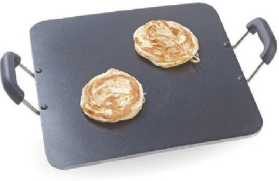 Ideal Non Stick Pathri Tawa - 305*305mm Tawa 30 cm diameter(Aluminium, Non-stick), Black