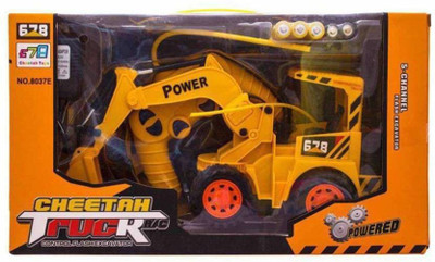 

Global Rechargeable 5 Channel Super Full function with Remote JCB Truck (Yellow)(Yellow)
