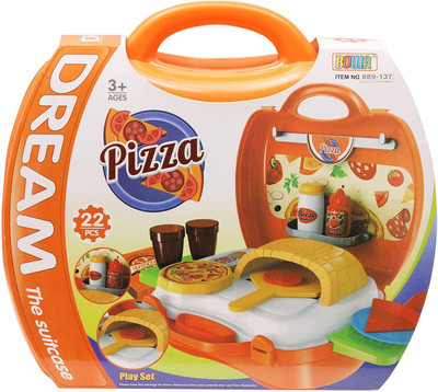 

Variety Gift Centre Pizza Suitcase Set
