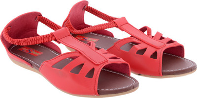 

AirSoon Women Red Flats