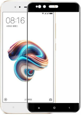 SRT Edge To Edge Tempered Glass for Mi A1(Pack of 1)