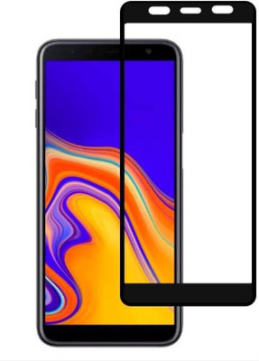 EASYBIZZ Edge To Edge Tempered Glass for Samsung Galaxy J4 Plus(Pack of 1)