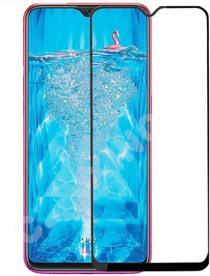 Wellchoice Edge To Edge Tempered Glass for Realme U1(Pack of 1)