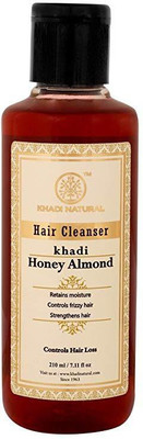 

Khadi Natural AYURVEDIC HONEY & ALMOND HAIR CLEANSER(210 ml)