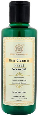 

Khadi Natural AYURVEDIC NEEM SAT HAIR CLEANSER(210 ml)