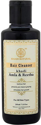 

Khadi Natural AYURVEDIC AMLA & REETHA HAIR CLEANSER(210 ml)