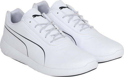 

Puma BMW MS Speed Cat Synth Walking Shoes For Men(White, Black, White- white-team blue
