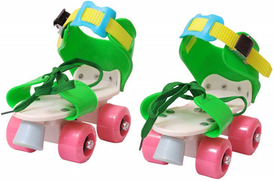 

Authfort Adjustable Skate Quad Roller Skates In-line Skates - Size 5-9 UK Quad Roller Skates - Size 5,9 UK(Multicolor)