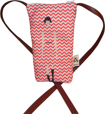 

Astara Girls Casual, Evening/Party, Formal White, Red Canvas Sling Bag, Red;white