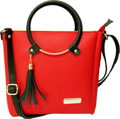 

bandicoot Women Casual, Formal, Sports, Evening/Party Red PU Sling Bag