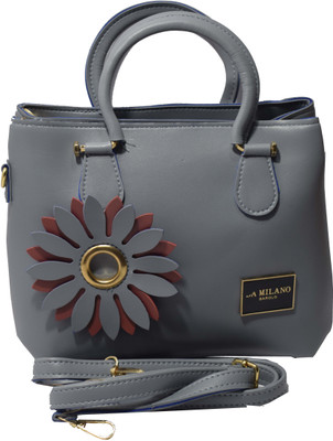 

Da Milano Girls Evening/Party, Casual Grey PU Sling Bag