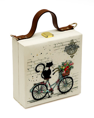 

Sharon Fashion Jewellery Girls Evening/Party, Formal, Casual White Silk Sling Bag