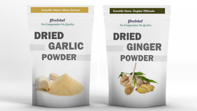 

Profchef Ginger Powder + Garlic Powder (100g each)(2 x 100)