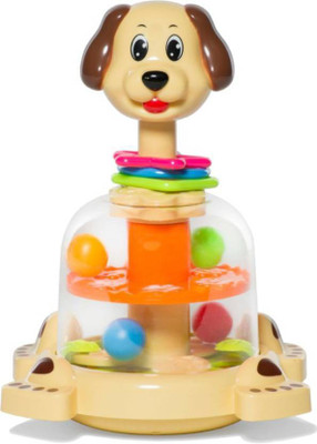 

Gripix Doggy Spinner Colorful Toy For Little Kids Specialized For Superb Baby ( Multicolored)(Multicolor)
