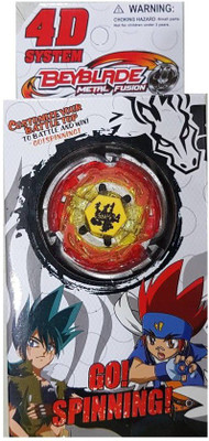 

PlasToPaid Beyblade Metal Masters Fury 4D System (Orange)(Multicolor)