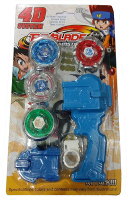 

PlasToPaid Metal Fury 4D System Beyblade Spinning Toy(Multicolor)