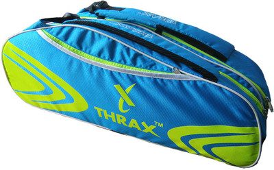 

Thrax MX 01 Badminton Kit Bag Sky Blue and Lime Badminton Kit Bag(Blue, Kit Bag)