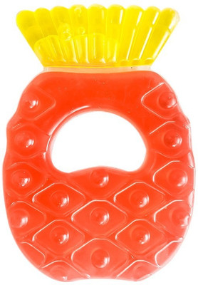 

CREW4 Silicone Fruit Shape Baby Teether(Red)