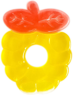 

CREW4 Silicone Fruit Shape Baby Teether(Yellow)