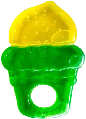 

CREW4 Silicone Fruit Shape Baby Teether(Green)